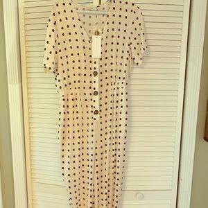 White Roolee Jumpsuit NWT